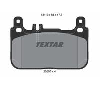 Pastiglie freno 2550501 TEXTAR per MERCEDES-BENZ CLASSE S