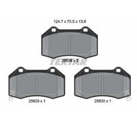 Pastiglie freno 2552803 TEXTAR per MAZDA FIAT ABARTH