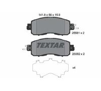 Pastiglie freno 2558101 TEXTAR per NISSAN LEAF