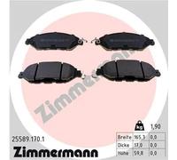 ZIMMERMANN 25589.170.1 Kit pastiglie freni