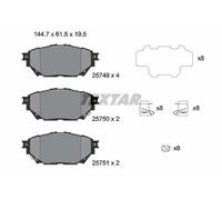 TEXTAR 2574901 Kit pastiglie freni