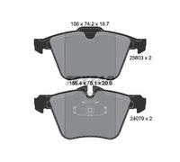 TEXTAR 2580301 Kit pastiglie freni