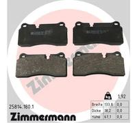 ZIMMERMANN 25814.180.1 Kit pastiglie freni
