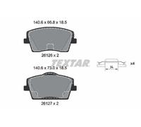 Textar Kit pastiglie freni 2612601 anteriore per Volvo XC40