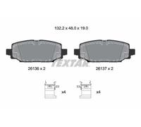 TEXTAR 2613601 Kit pastiglie freni