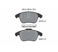 TEXTAR 2614501 Kit pastiglie freni