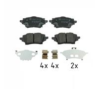 ZIMMERMANN 26153.160.2 Kit pastiglie freni