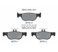 TEXTAR 2617401 Kit pastiglie freni