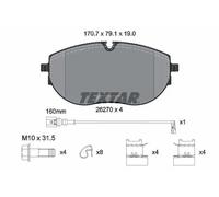 Pastiglie freno 2627001 TEXTAR per VW TRANSPORTER T6 Furgone MULTIVAN T6