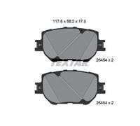 TEXTAR 2645401 Kit pastiglie freni