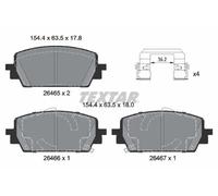 TEXTAR 2646501 Kit pastiglie freni