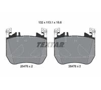 TEXTAR 2647602 Kit pastiglie freni
