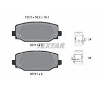 TEXTAR 2674101 Kit pastiglie freni