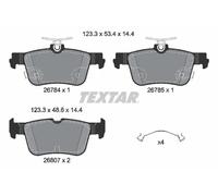 TEXTAR 2678401 Kit pastiglie freni