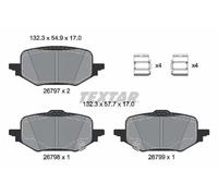 Pastiglie freno 2679701 TEXTAR