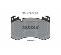 TEXTAR 2685601 Kit pastiglie freni