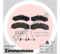 ZIMMERMANN 29076.200.1 Kit pastiglie freni