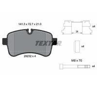 TEXTAR 2923201 Kit pastiglie freni