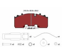 TEXTAR 2930601 Kit pastiglie freni