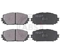 ABS All Brake Systems Pastiglie freno 35015 – Kit senza sensore usura 17,6 mm per Toyota Yaris