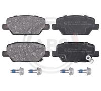 A.B.S. Kit pastiglie freno, Freno a disco compatibile con FIAT 35154