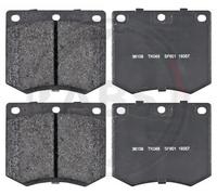 ABS All Brake Systems Kit pastiglie freni 36109 anteriore per Ford, TVR, Rolls-Royce
