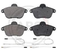 A.B.S. Kit pastiglie freno, Freno a disco compatibile con CITROËN RENAULT