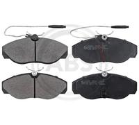 A.B.S. Kit pastiglie freno, Freno a disco compatibile con CITROËN FIAT PEUGEOT