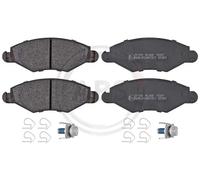 A.B.S. Kit pastiglie freno 37105 per Peugeot 206 (2L_, 2M_, Hatchback, Van, SW) anteriore