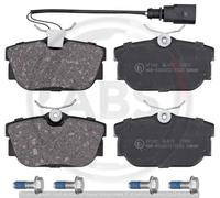 A.B.S. Kit pastiglie freno, Freno a disco compatibile con SEAT VW VAG 37142