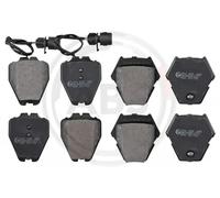 Kit pastiglie freno, Freno a disco Assale anteriore per AUDI A8