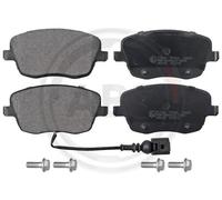 A.B.S. Kit pastiglie freno, Freno a disco compatibile con SEAT SKODA VW VAG