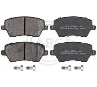 A.B.S. Kit pastiglie freno 37478 per Opel Nissan Suzuki Vauxhall Splash Micra IV con sensore 17,3 mm