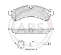 A.B.S. Kit pastiglie freni 37638 per IVECO AC