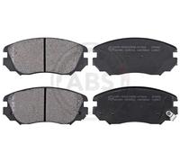 A.B.S. Kit pastiglie freno, Freno a disco compatibile con OPEL SAAB VAUXHALL