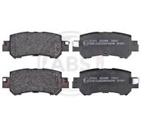 Kit Pastiglie Freno Freno A Disco A.b.s. 37931 per Mazda Assale Posteriore