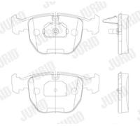 JURID 571873J Kit pastiglie freni
