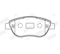 Jurid Pastiglie freno 573031J – Kit per Citroën e Peugeot