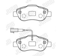 JURID 573266J Kit pastiglie freni
