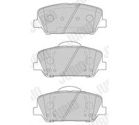Jurid Kit pastiglie freni 573447J anteriori per Hyundai (Genesis Coupe, Grandeur) e Kia Optima