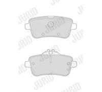 Pastiglie freno 573458J JURID per MERCEDES-BENZ CLASSE M GLE Coupe SLC GLE