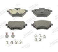 Pastiglie freno 573605J JURID per PEUGEOT CITROËN OPEL DS FIAT VAUXHALL TOYOTA