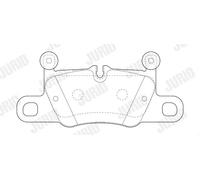 JURID 573776J Kit pastiglie freni