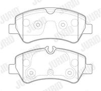 Pastiglie freno 573836J JURID per FORD TRANSIT V363 Furgone TRANSIT V363 Autobus
