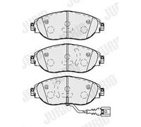 JURID 573838J Kit pastiglie freni