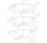 JURID 574028J Kit pastiglie freni