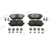 Pastiglie freno 574036J JURID per MERCEDES-BENZ CLASSE A CLASSE A Tre volumi CLA