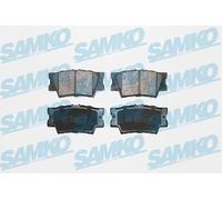 Pastiglie freno 5SP1281 SAMKO per TOYOTA RAV 4 III RAV 4 IV CAMRY Tre volumi