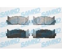 Pastiglie freno 5SP1593 SAMKO per TOYOTA CAMRY Tre volumi