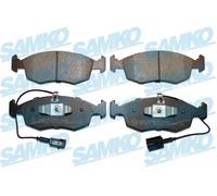 Pastiglie freno 5SP1653 SAMKO per FIAT PUNTO EVO PUNTO 500 C 500
